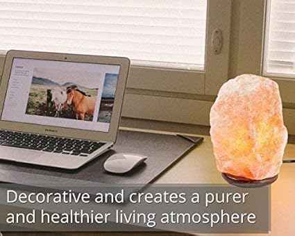 Prime Quality Himalayan Crystal Rock Salt Lamp Natural 2-3 KG Size, Made by Natural Himalayan Salt