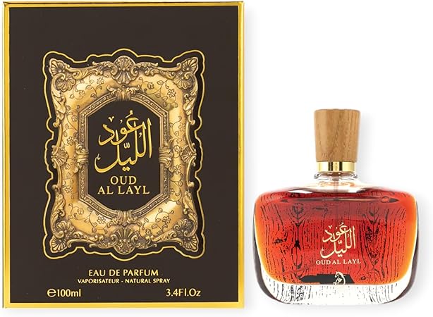 My Perfumes OUD AL LAYL from ARABIYAT Eau De Parfum for Men and Women Long Lasting Arabian Perfume, 100ml