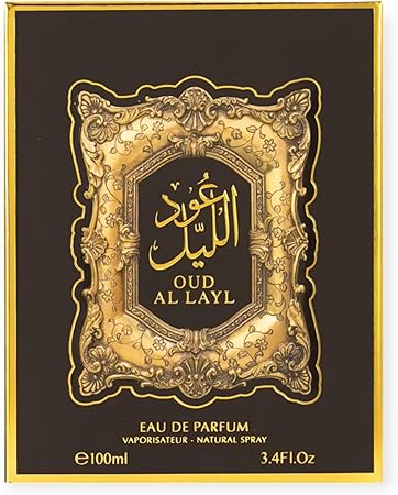 My Perfumes OUD AL LAYL from ARABIYAT Eau De Parfum for Men and Women Long Lasting Arabian Perfume, 100ml