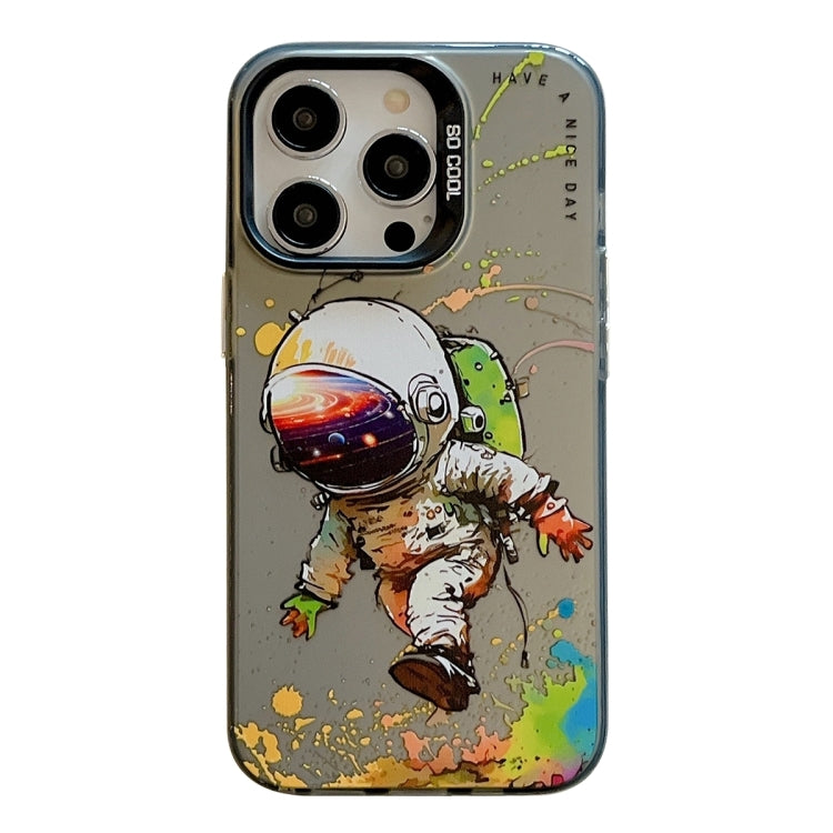 Animal Pattern Oil Painting Series PC + TPU Phone Case, For iPhone 16 Pro