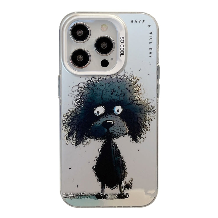 Animal Pattern Oil Painting Series PC + TPU Phone Case, For iPhone 16 Pro