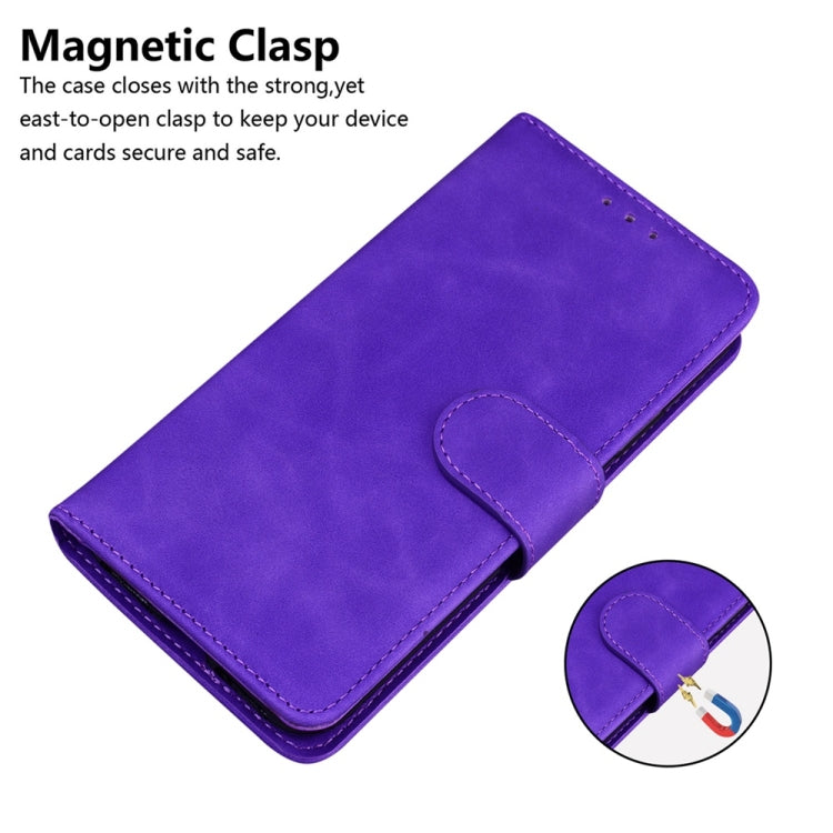 Skin Feel Pure Color Flip Leather Phone Case, For Samsung Galaxy S25 5G, For Samsung Galaxy S25+ 5G, For Samsung Galaxy S25 Ultra 5G, For Samsung Galaxy S24 FE 5G