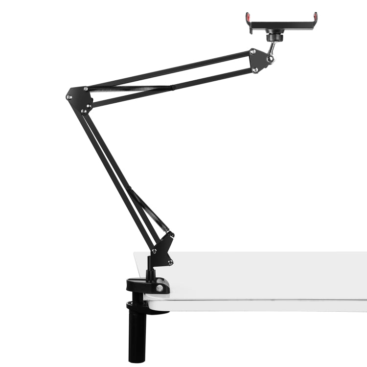 PULUZ Live Broadcast Desktop Articulating Arm Holder with Tablet Clamp, Tablet Clamp