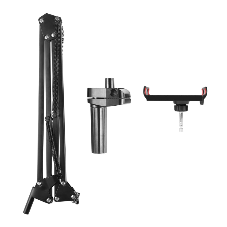 PULUZ Live Broadcast Desktop Articulating Arm Holder with Tablet Clamp, Tablet Clamp