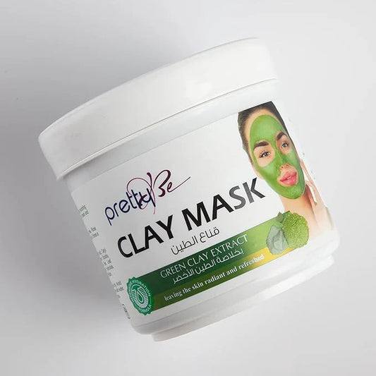 Clay Mask With Green Clay Extract Success Pretty be-Facial Mask-Dead Sea Mud-600ml