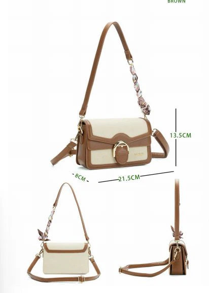 Handbag Casual With Brown And Adjustable Strap Top Handle Bag, Suitable For University College / Classroom / Office / Festivals / Vacation / Holiday / Party / Gym / Travel, For Women, Rookies & White-Collar Workers,Girl, College Students,Young Girl