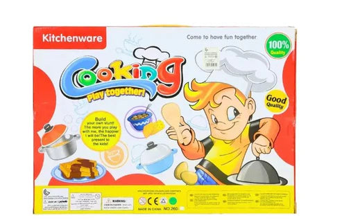 Kitchen Set Toy – Multi-Color Cooking Playset for Girls with Realistic Utensils, Play Food, and Interactive Kitchen Accessories for Imaginative Role-Playing Fun