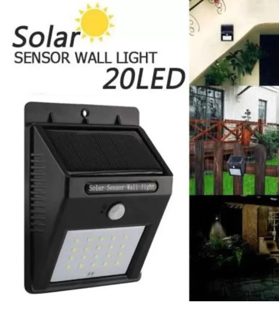 Solar Power LED Light Sport Bright Basics Motion Sensor Outdoor Light Wireless LED Solar Outdoor Lights Waterproof Solar Security Light with Motion Sensor